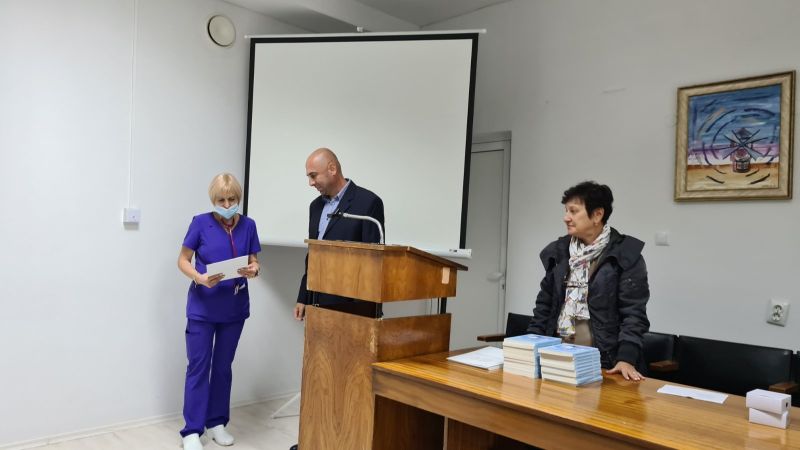 Лекарският съюз в Сливен връчи награди по повод 19 октомври – Ден на българския лекар
